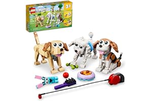 LEGO Creator 3 in 1 Adorable Dogs Building Toy Set