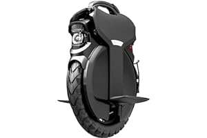 INMOTION V11 Electric Unicycle - 18 Inch Self-Balancing Monowheel, Equipped with 3.35'' Air Suspension, 75 Miles Long Range, Maximum Speed of 34MPH an...