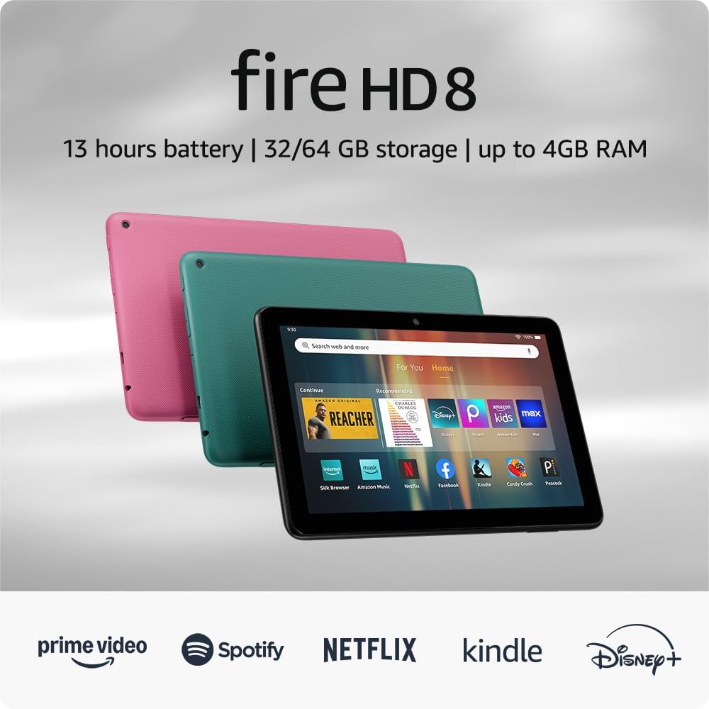 New Amazon Fire HD 8 tablet, 8� HD Display, 3GB (b0cvdn4qs6)