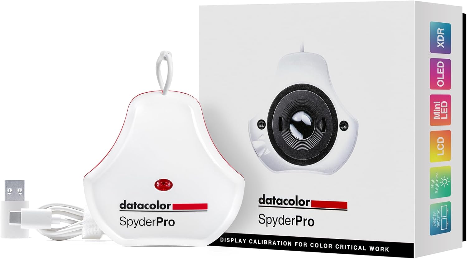 2024 Version Datacolor SpyderPro Monitor Calibration Tool: Ensures Accurate Color (b0ddyhhrwf)