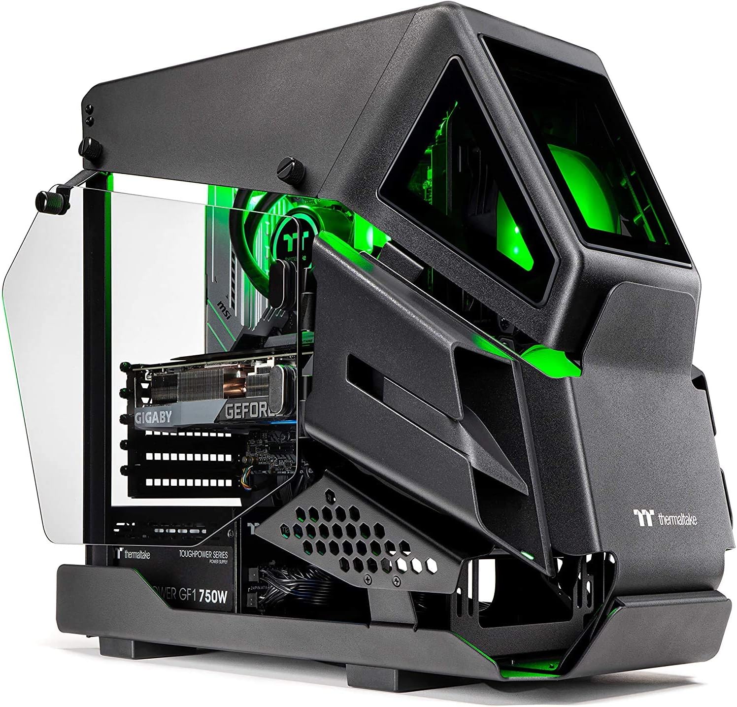 B08WZ1H7XL - Thermaltake AH-370 Liquid-Cooled PC (AMD Ryzen 7 3700X, RTX 3070,