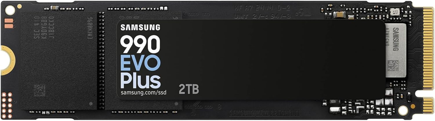 SAMSUNG 990 EVO Plus SSD 2TB, PCIe Gen 4x4, Gen (b0dhlcrf91)