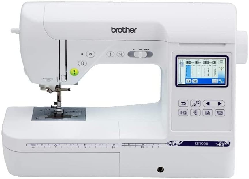 B07C9RQP1D - Brother SE1900 Sewing and Embroidery Machine, 138 Designs, 240 Built-in