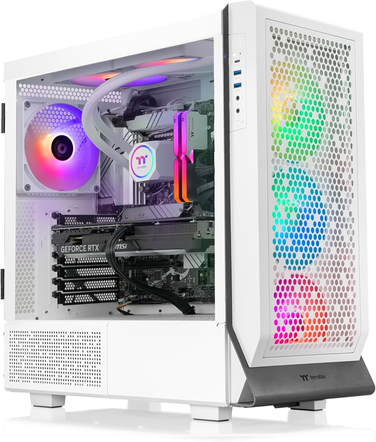 B0CKYRMV94 - Thermaltake LCGS Apollo i477T Gaming Desktop (Liquid Cooled Intel Core�