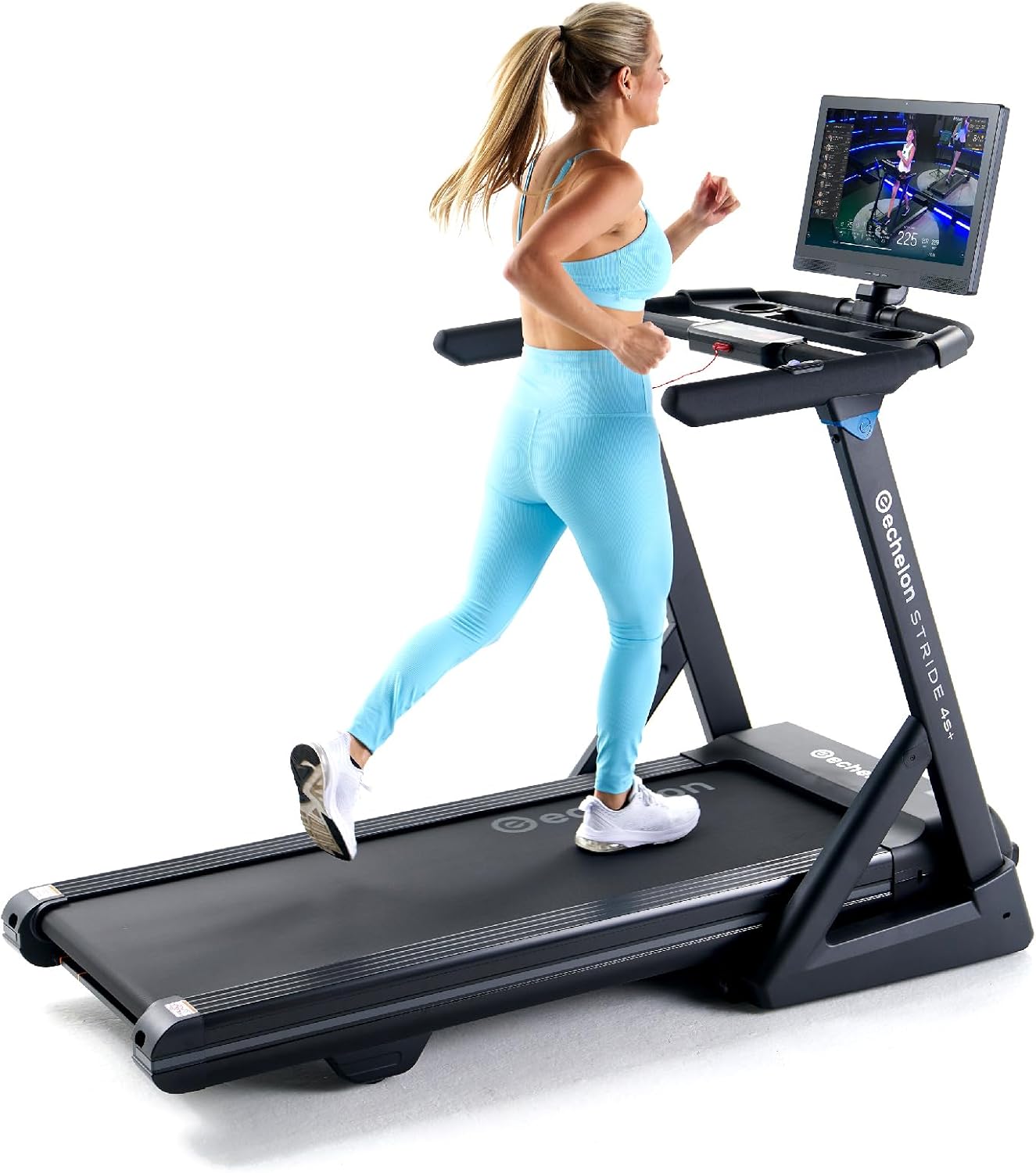 B0CN7DVNJN - Echelon Stride 4s+22 Treadmill - Auto-Fold | 300 Lb Capacity